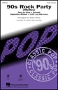 90s Rock Party SATB choral sheet music cover